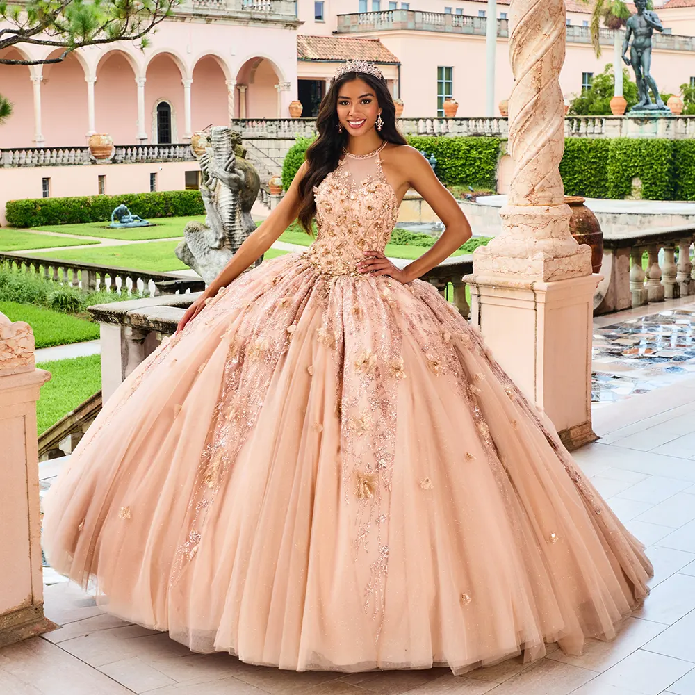 VESTIDO PR12262 Rose Gold