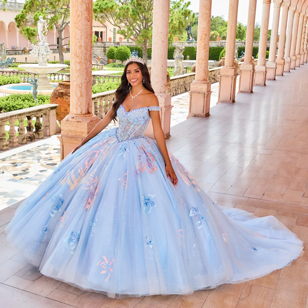 VESTIDO PR30156 Light Blue