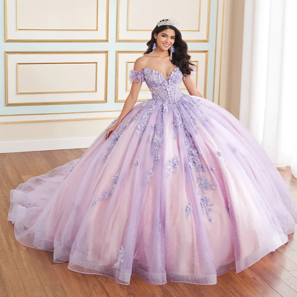 VESTIDO PR30174 Lavender Rose