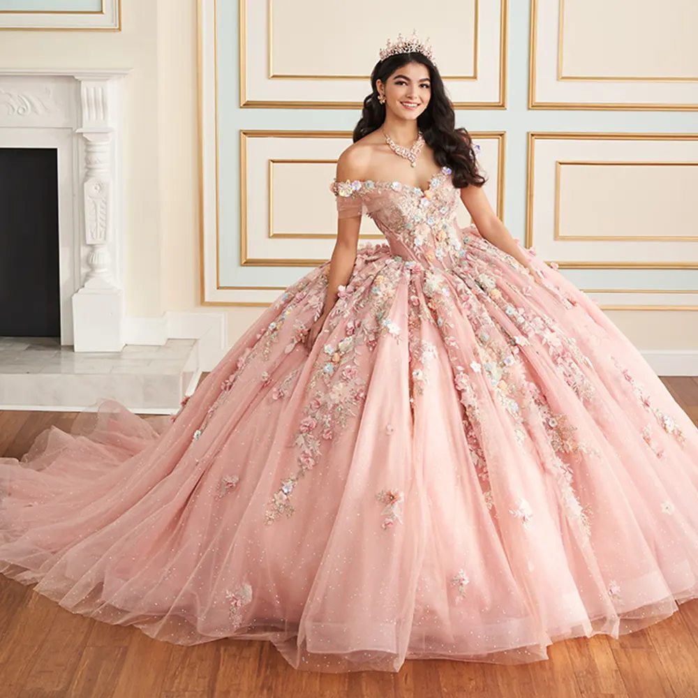 VESTIDO PR30175 Garden Rose