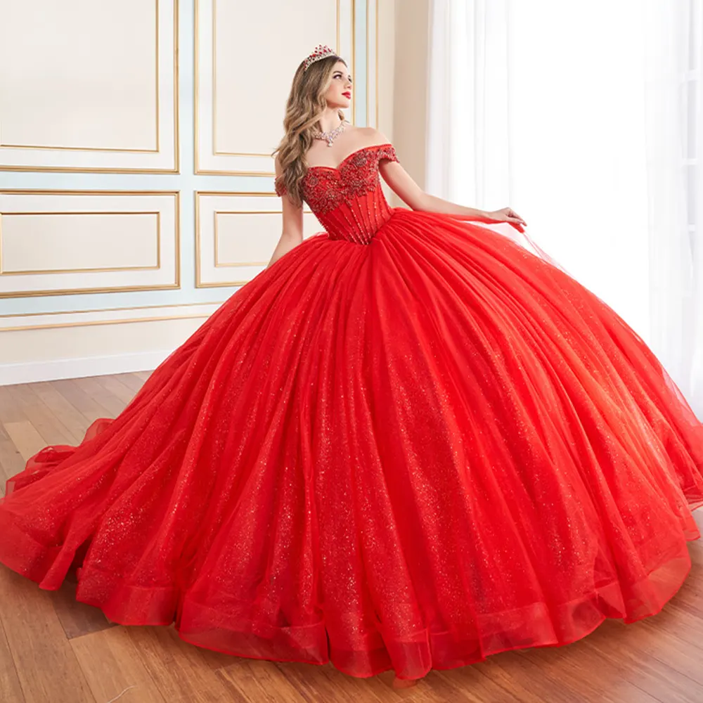VESTIDO PR30180 Scarlet Red