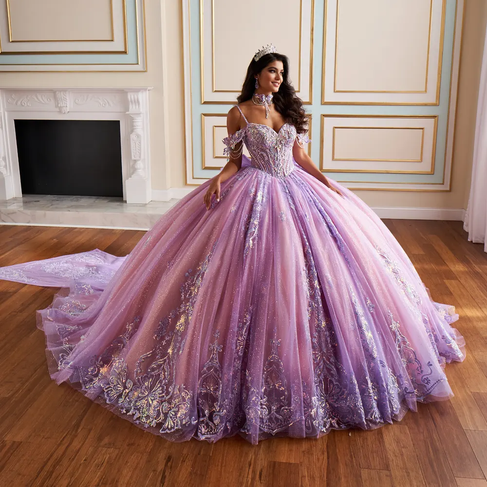 VESTIDO PR30198 LavenderRose