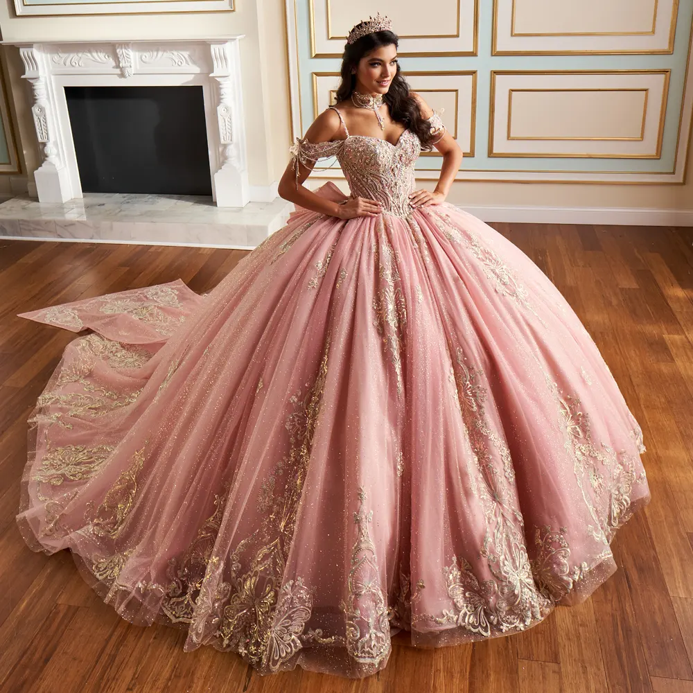 VESTIDO PR30198 RoseGold