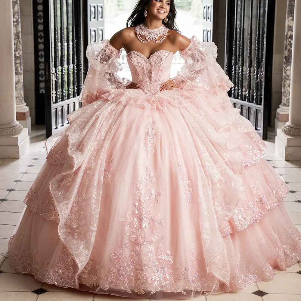 Vestido Q1022 Blush