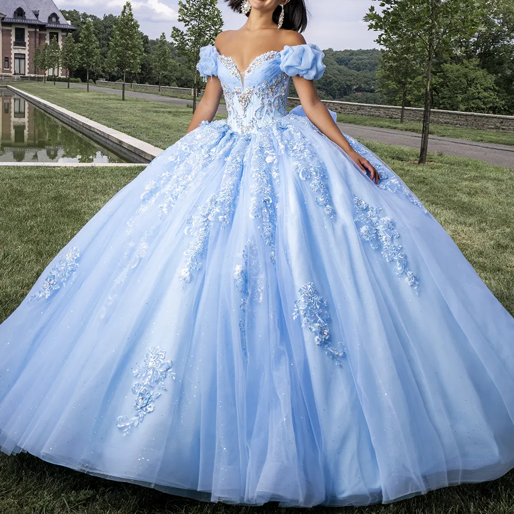 Vestido Q1028 Blue