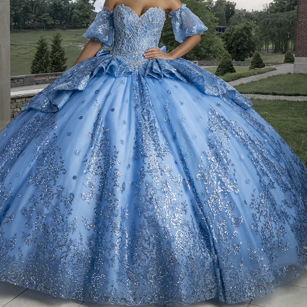 Vestido Q1031 Slate Blue