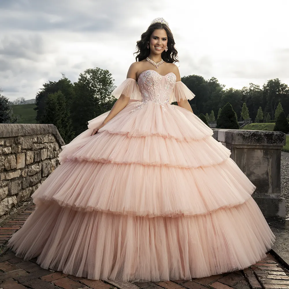 Vestido Q1034 Blush