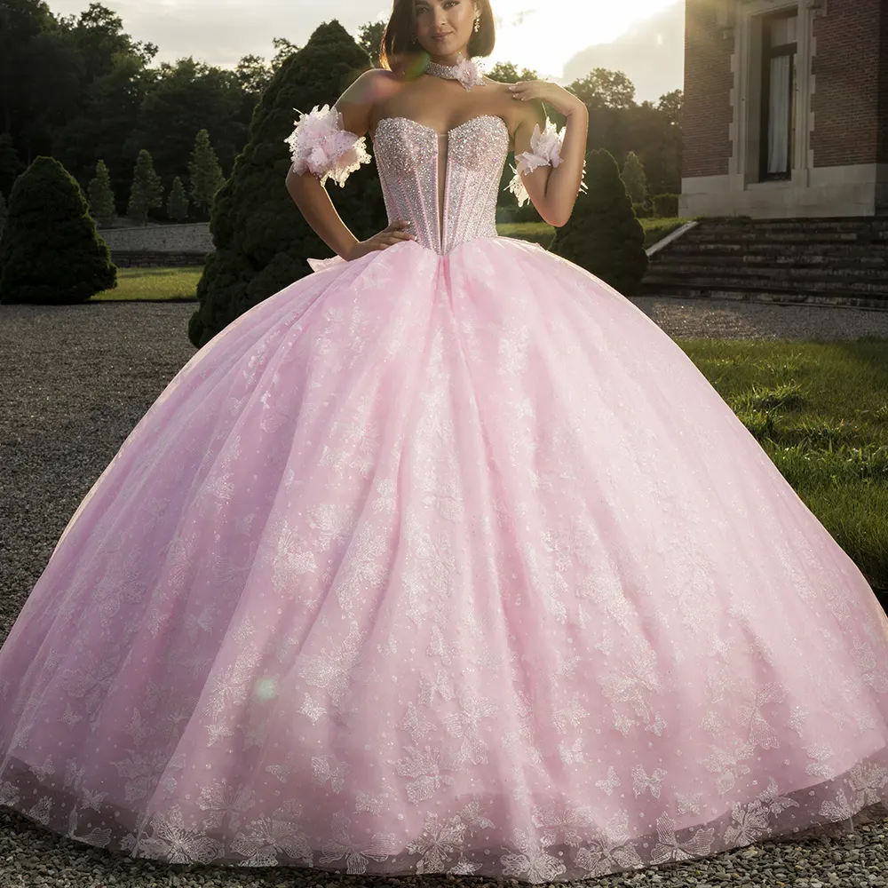 Vestido Q1036 Pink