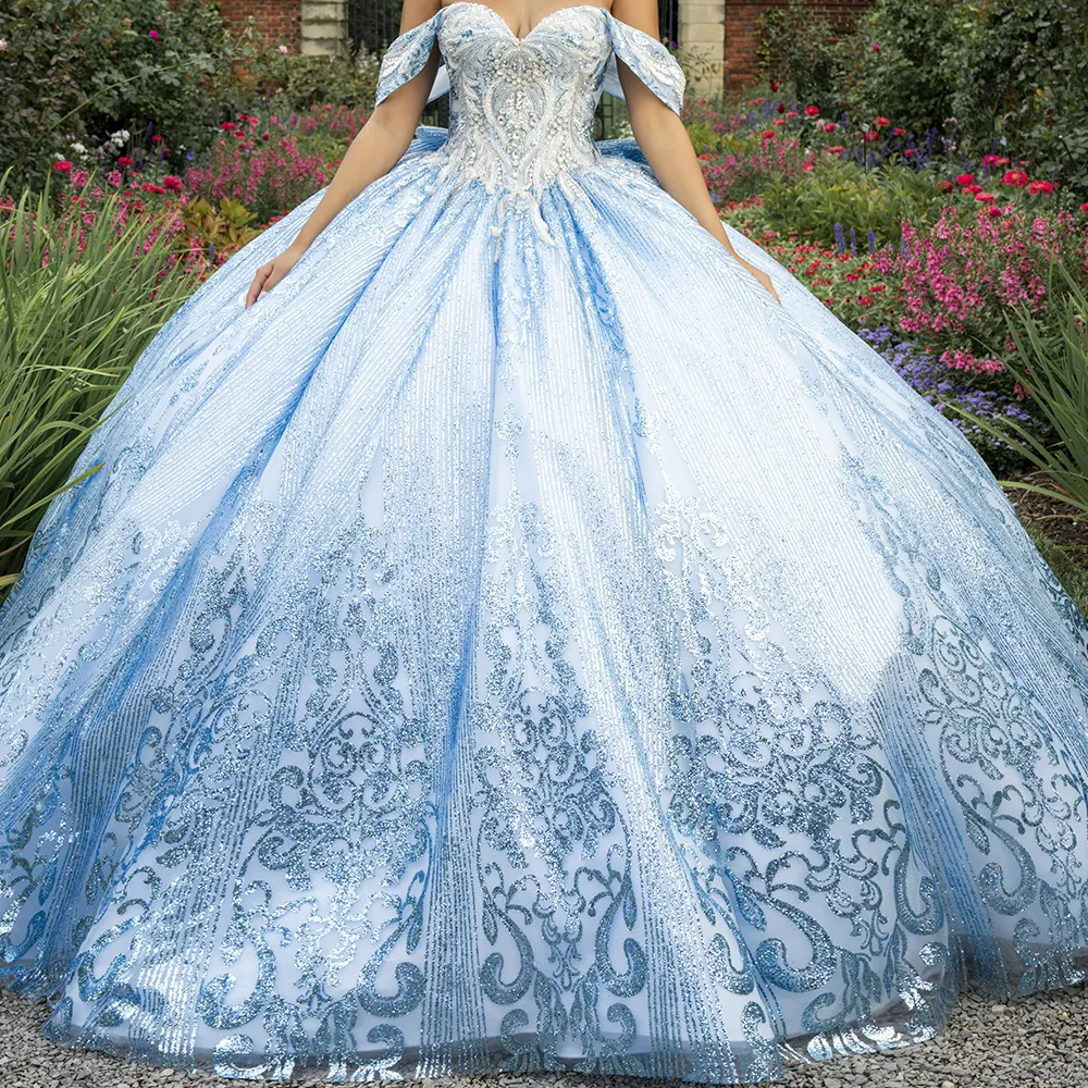 Vestido Q1037 Ice Blue