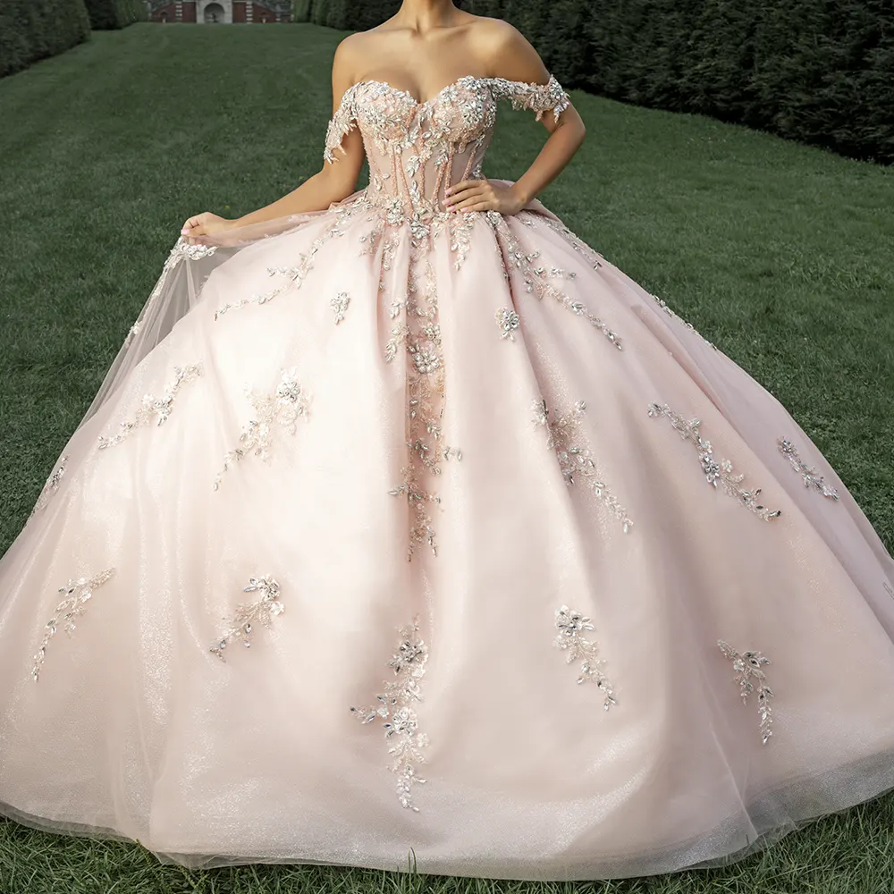 Vestido Q1038 Blush