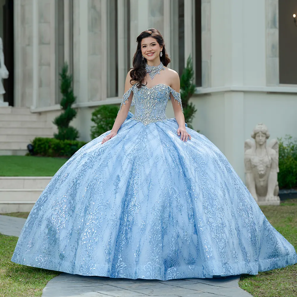 Vestido Q1052 Campaign Blue