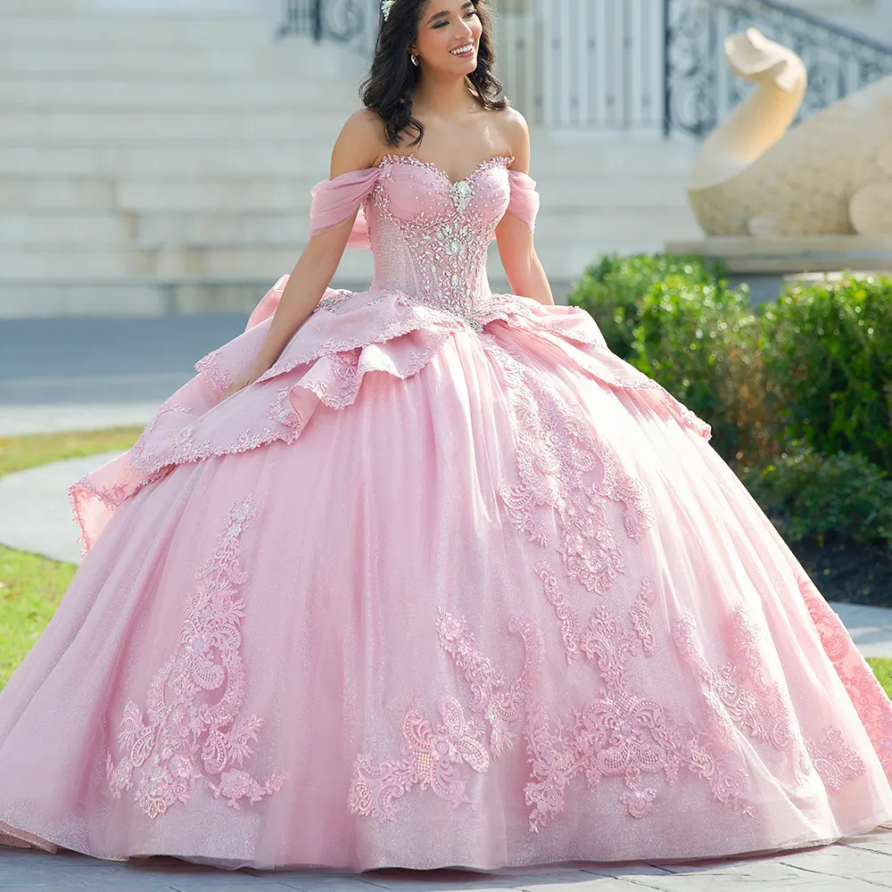 Vestido Q1054 Campaign Dusty Rose