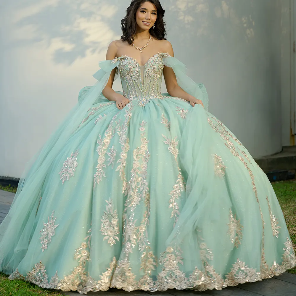 Vestido Q1057 Campaign Sage