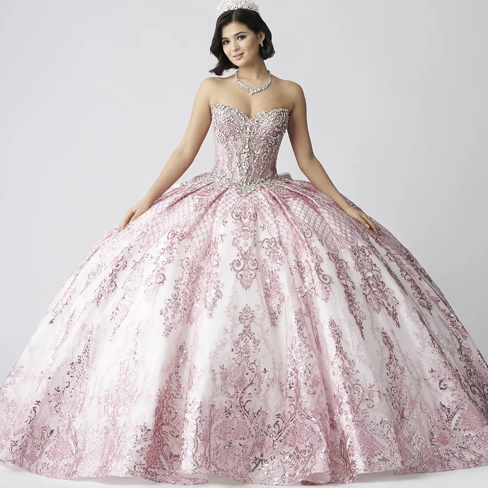 Vestido Q1059 Pink