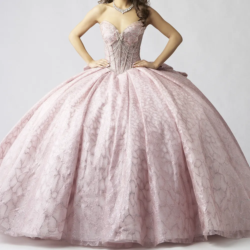 Vestido Q1060 Blush