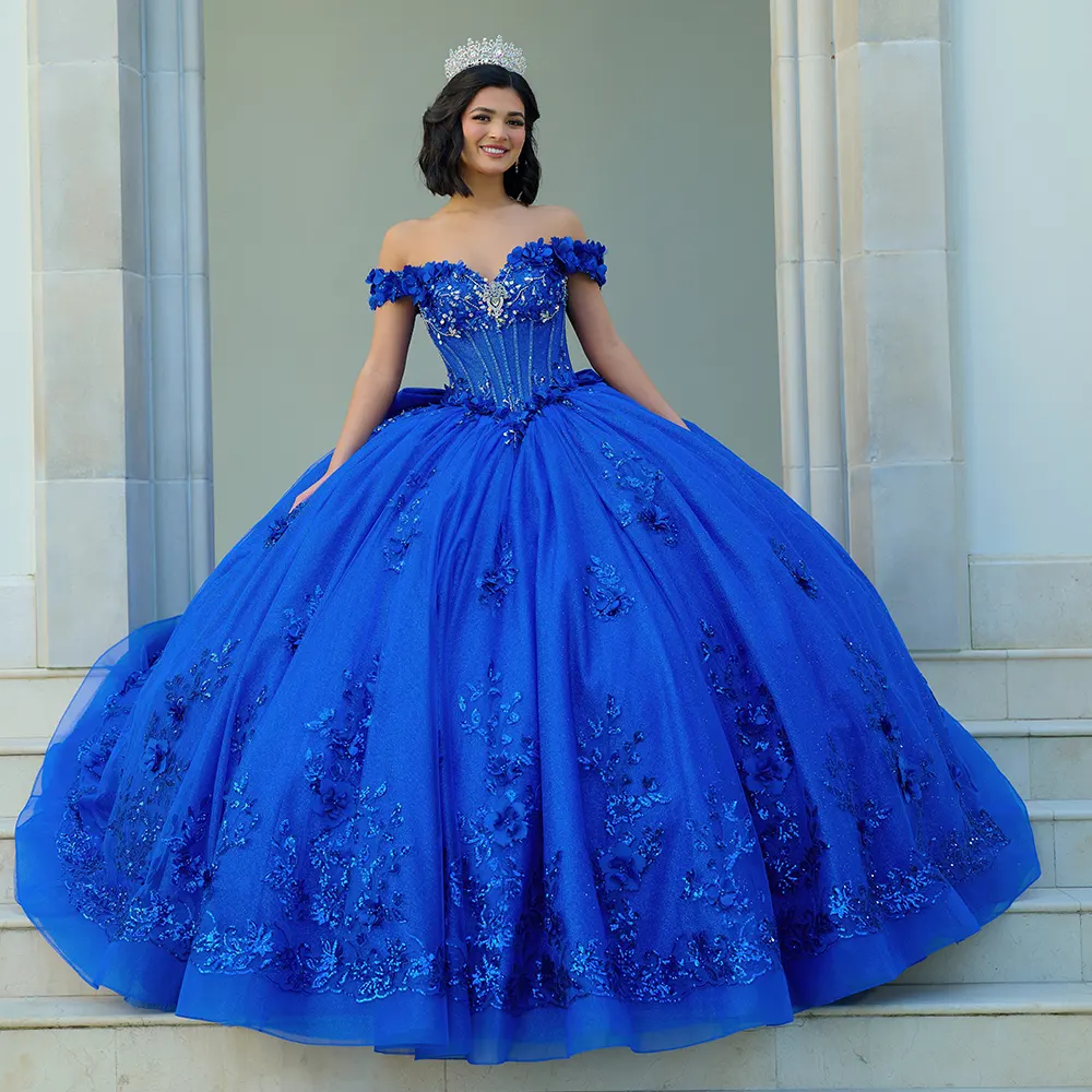 Vestido Q1063 Campaign Royal