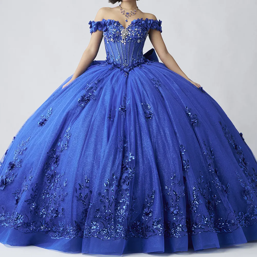 Vestido Q1063 Royal