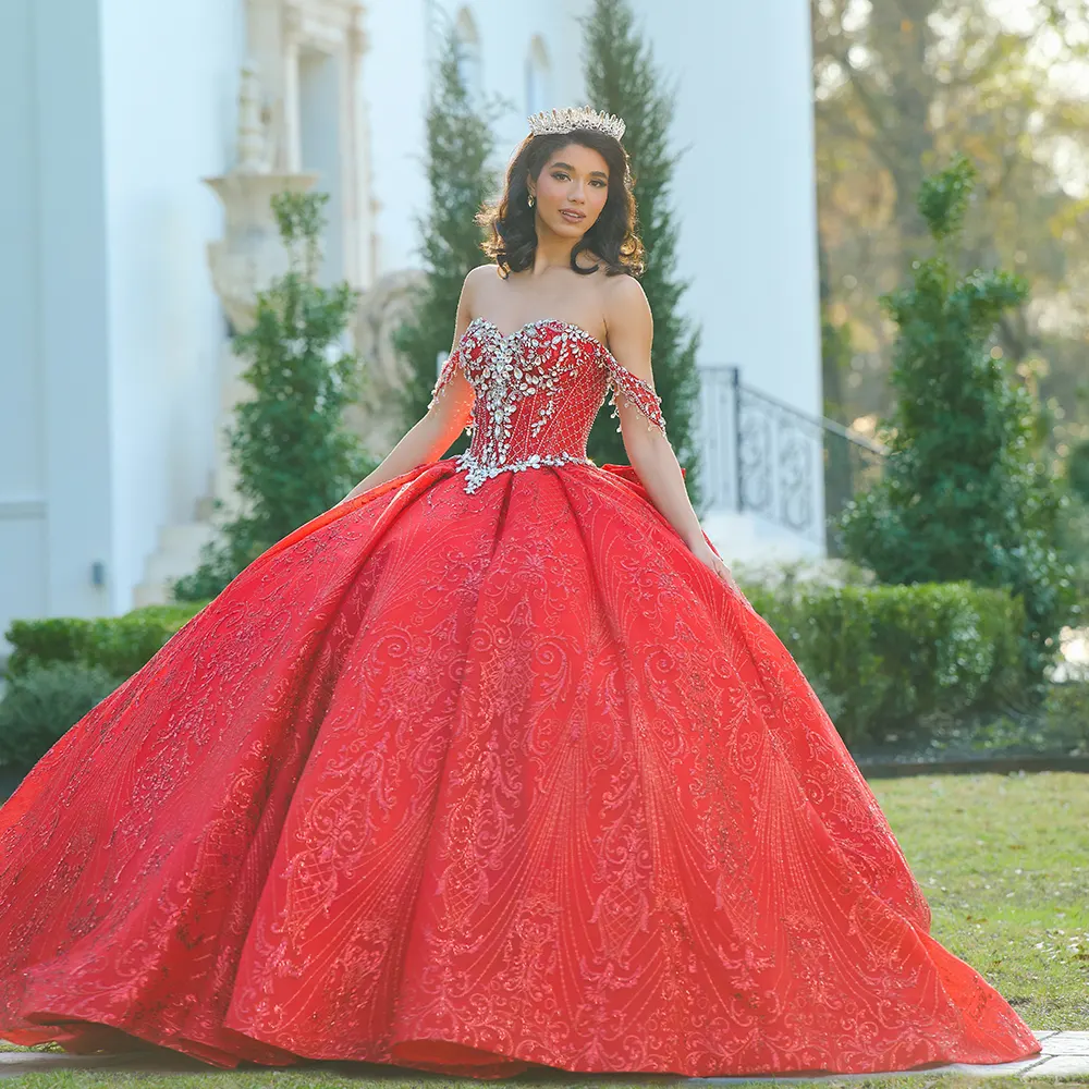 Vestido Q1066 Campaign Red