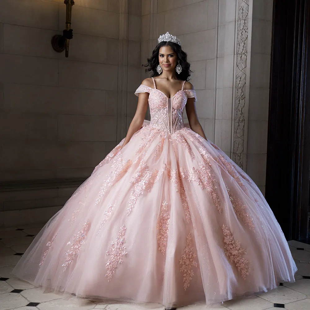 Vestido QA110 Blush