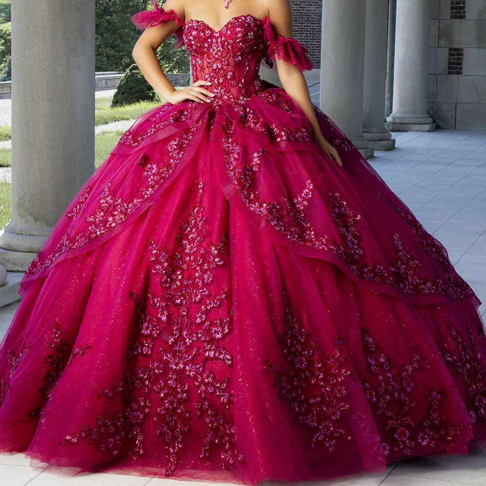 Vestido QA112 Berry