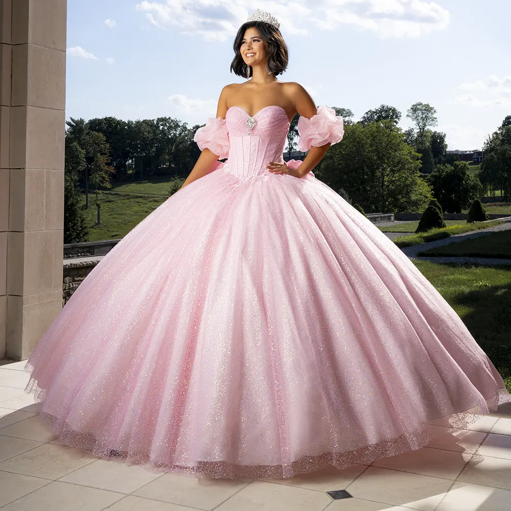 Vestido QA113 Light Pink