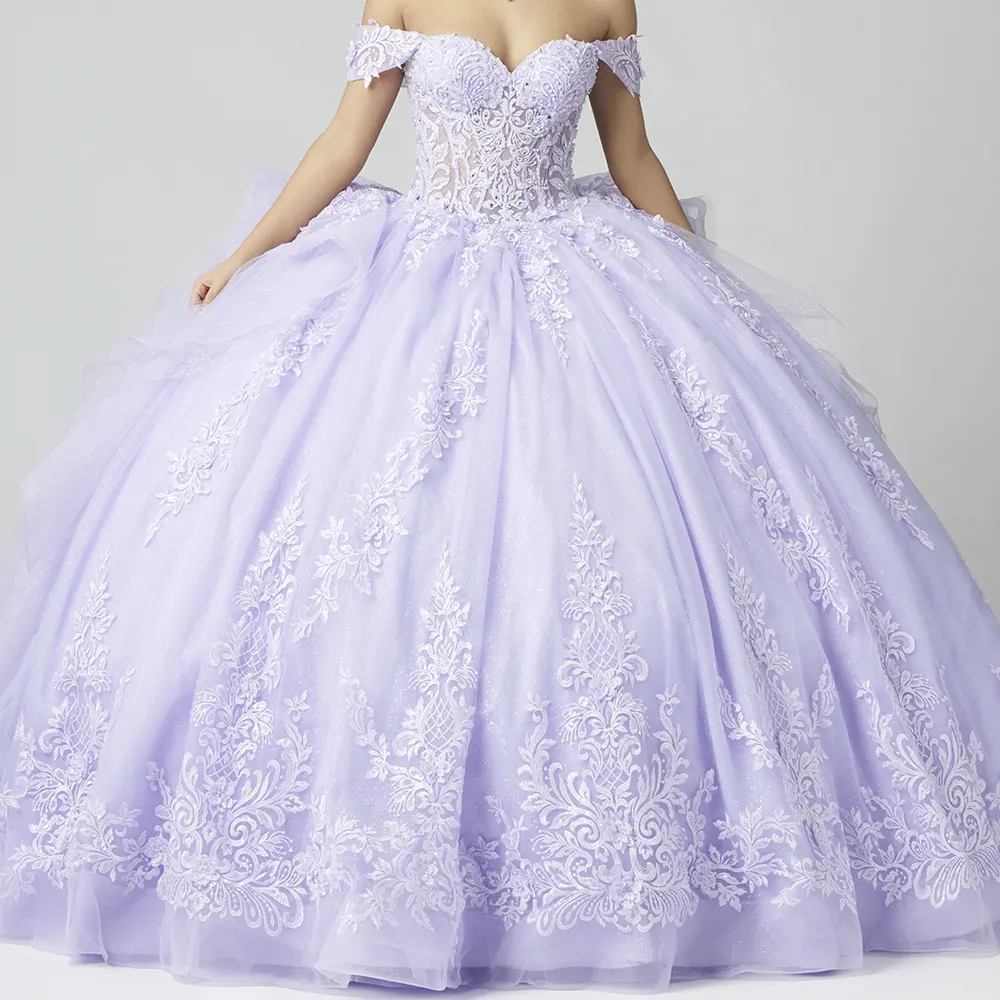 Vestido QA153 Light Purple