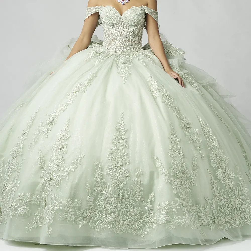 Vestido QA153 Light Sage