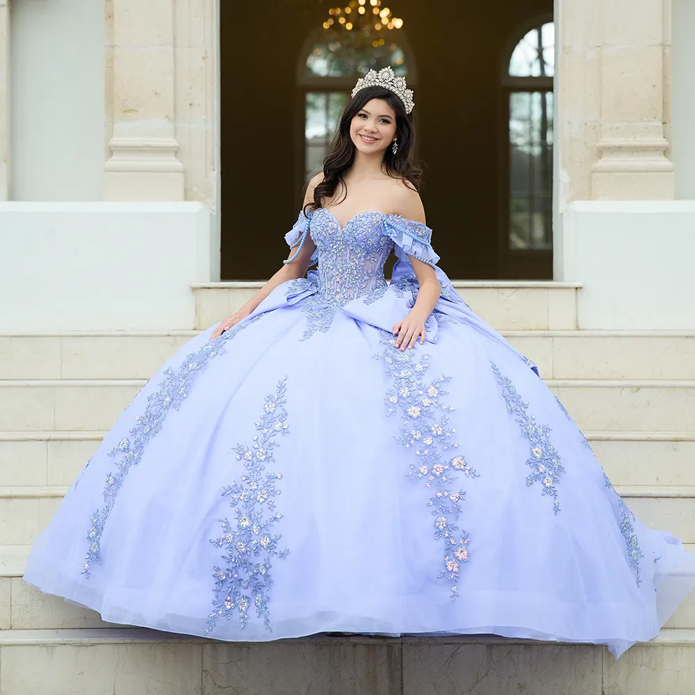 Vestido QA156 Campaign Periwinkle