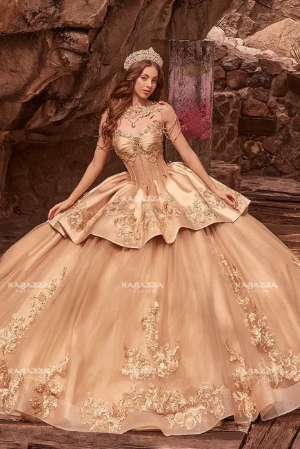Vestido-EV93-693-Oro-Frente